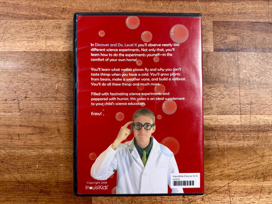 InquisiKids Discover & Do Level K Science DVD Sonlight Curriculum