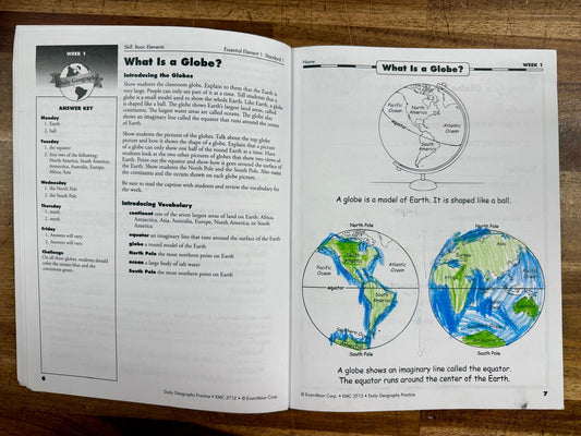 Evan-Moor Daily Geography Practice Grade 3 - Acceptable