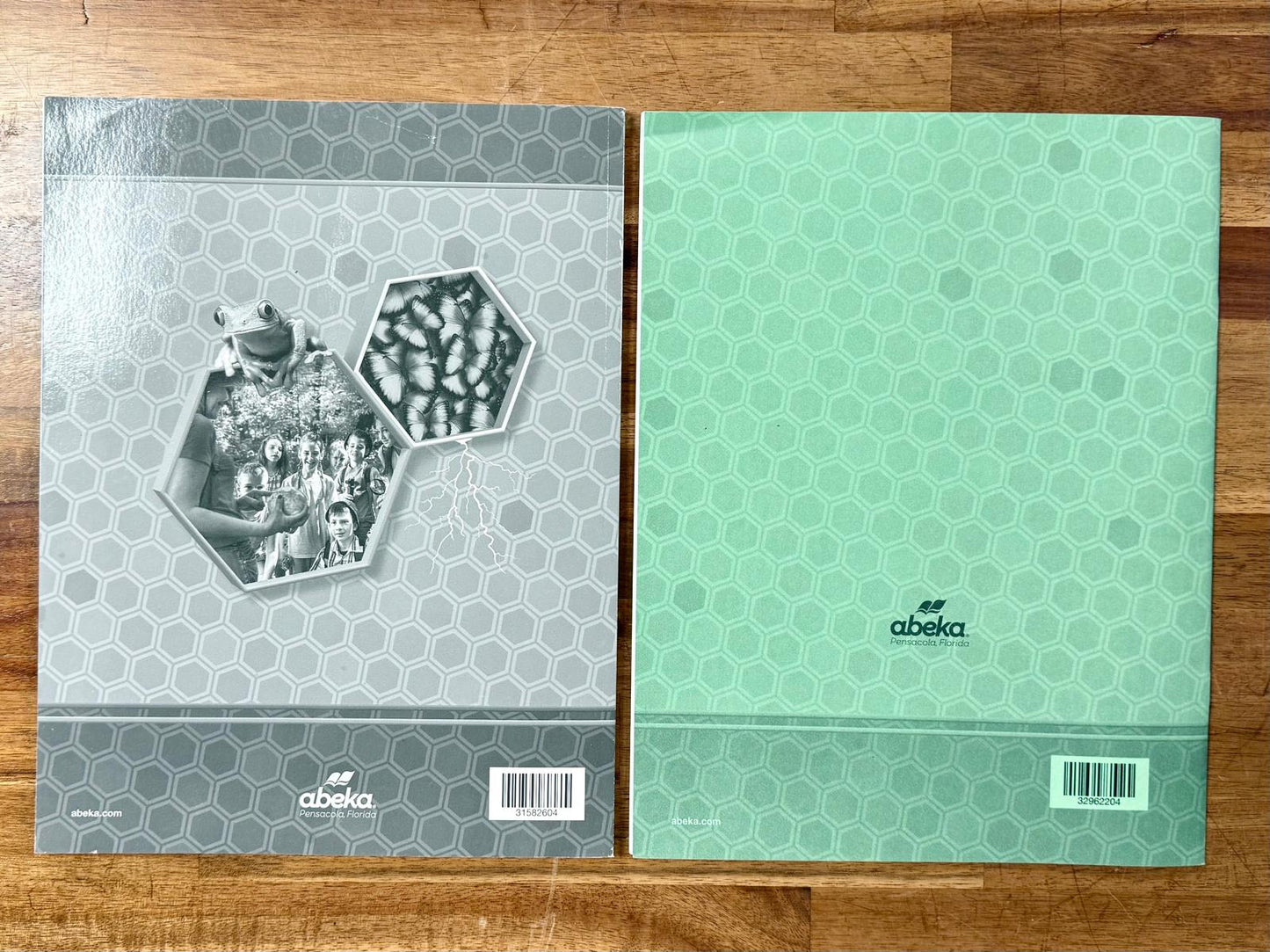 Abeka Grade 3 Health Safety Manners & Science Key Set of 4 - VG