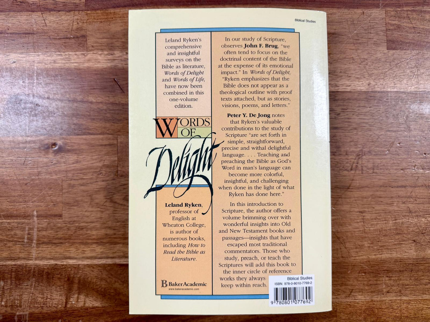 Words of Delight: A Literary Introduction to the Bible - Good