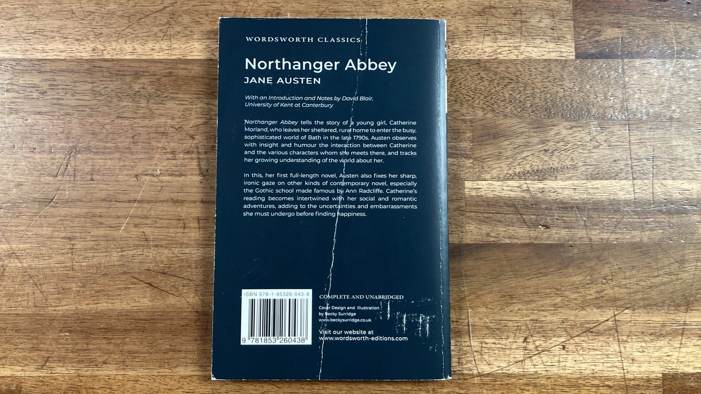 Northanger Abbey by Jane Austen (Wordsworth Classics)