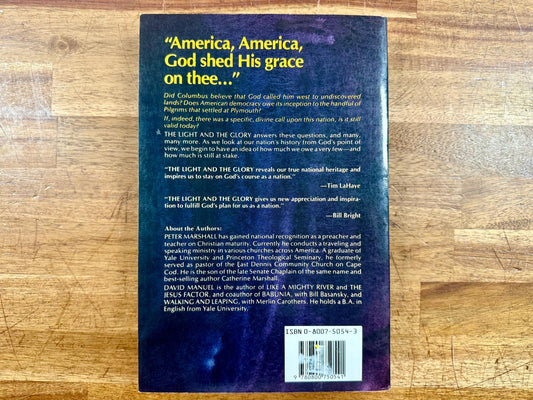 The Light and the Glory: Did God Have a Plan for America?