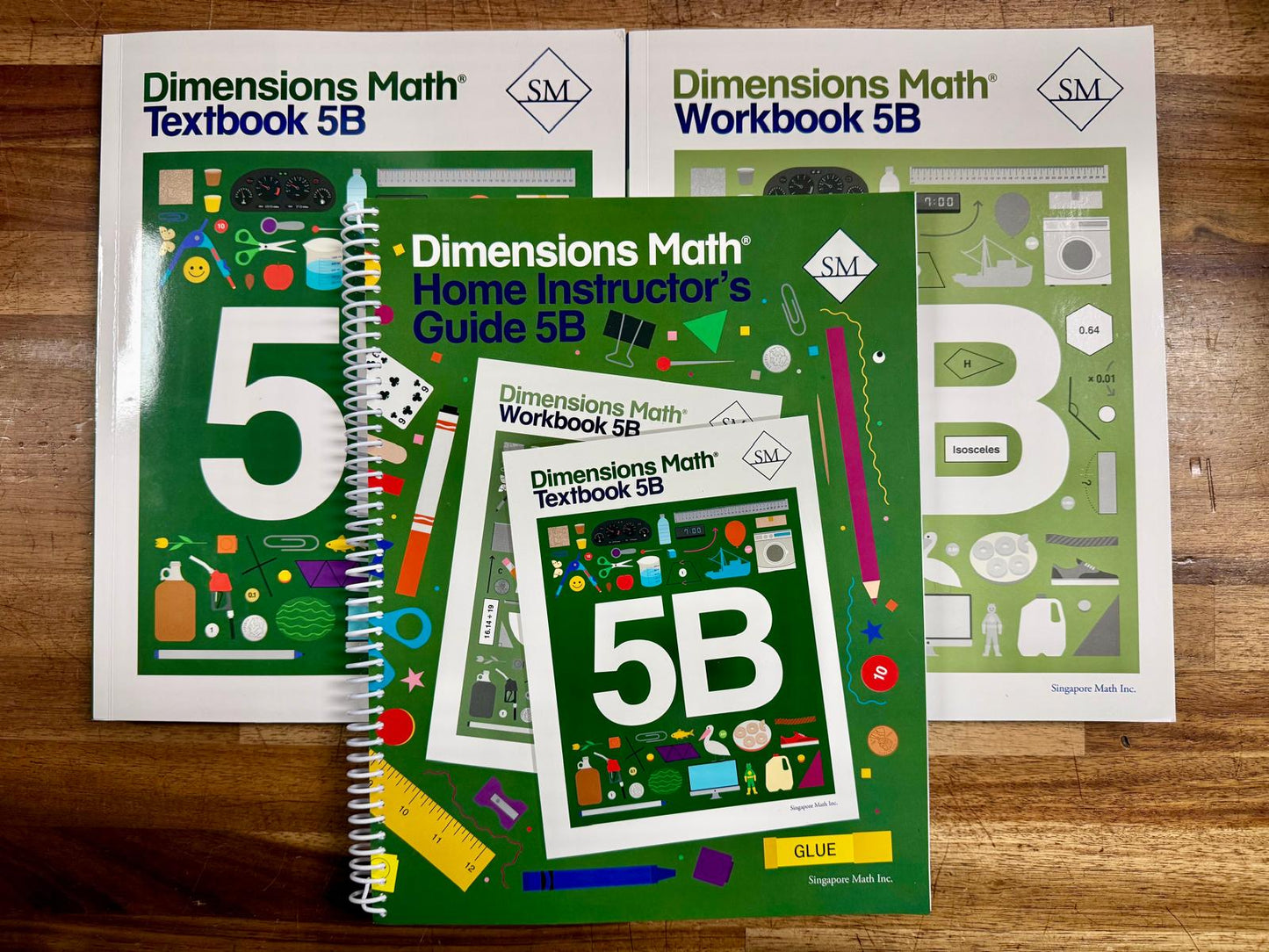 Dimensions Math 5B Set: Teacher Guide, Textbook & Workbook