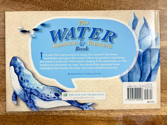 TGTB The Water Questions & Answers Book - VG