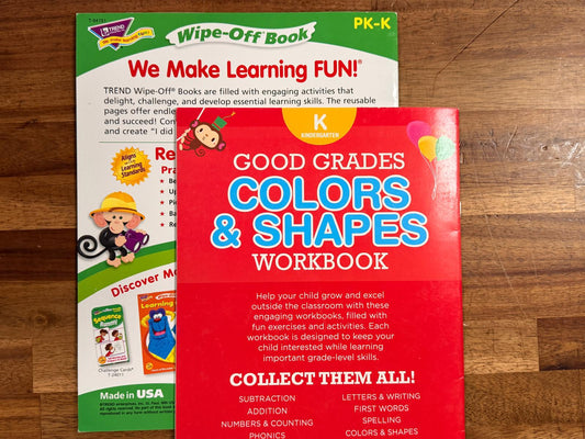 Early Literacy Workbooks - Kindergarten