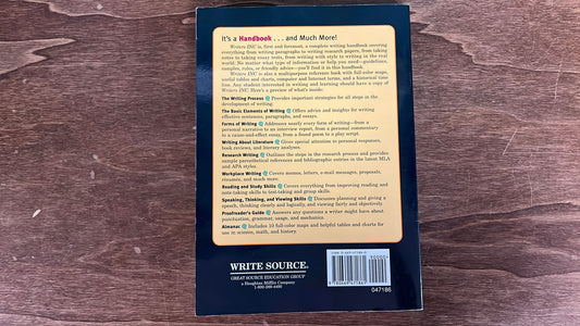 Writers Inc. A Student Handbook For Writing and Learning