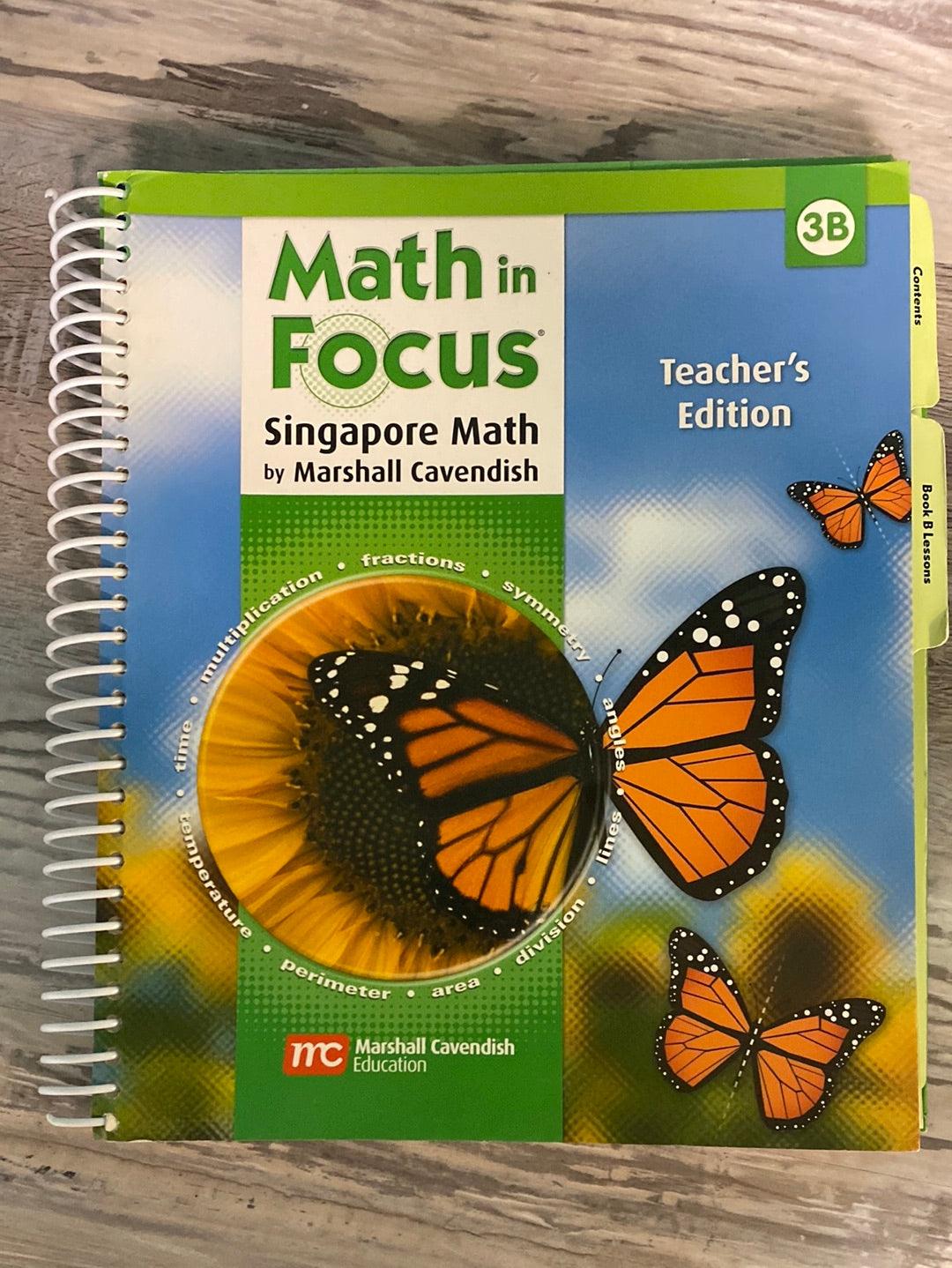 Math in Focus 3A & 3B Student and Teacher Set