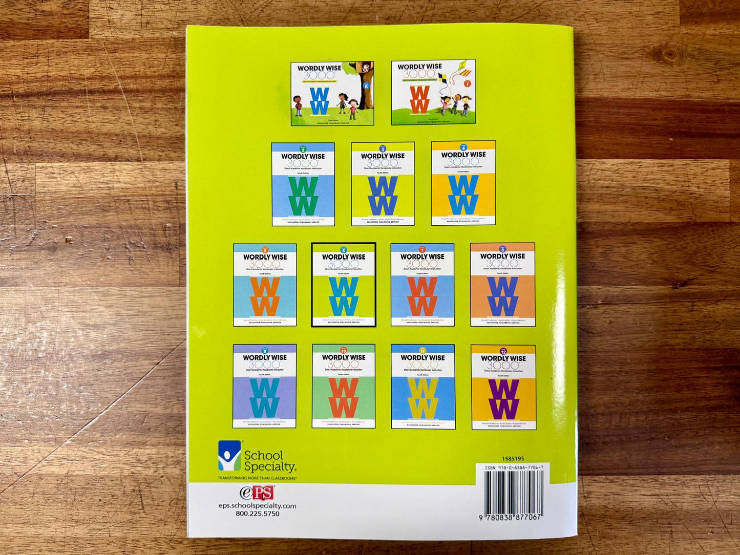 Wordly Wise 3000 Book 6 4th Ed - Like New