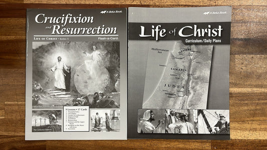 A Beka Book, Life of Christ lot of 5, grade 7-12