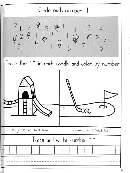 Doodles Help Handwriting - Number Formation (NEW)