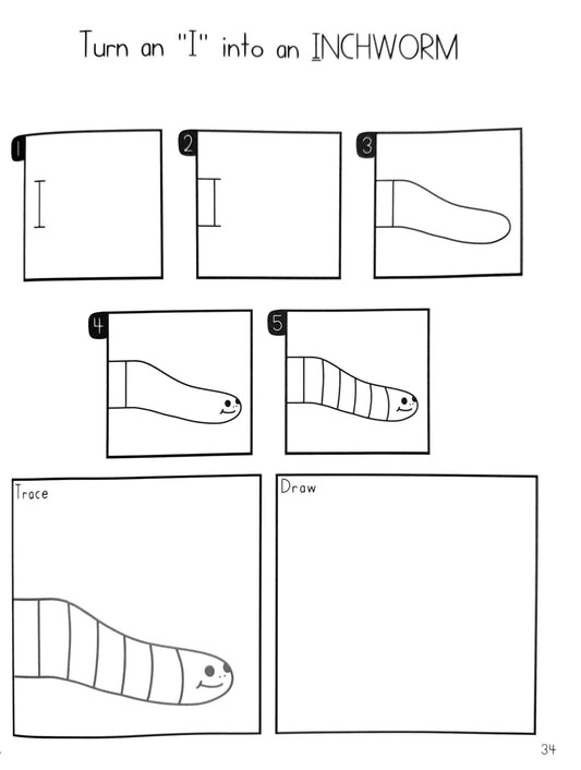 Doodles Help Handwriting - Uppercase Letter Formation (NEW)