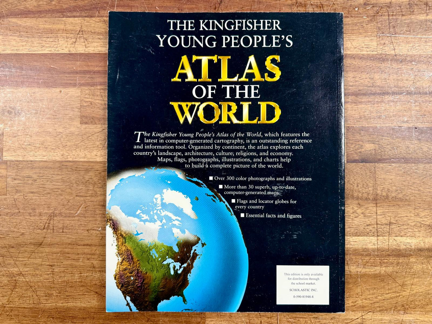 The Kingfisher Young People's Atlas of the World - Good