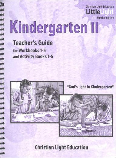 CLE Kindergarten 2 Teacher's Guide - Condition GOOD & CLEAN