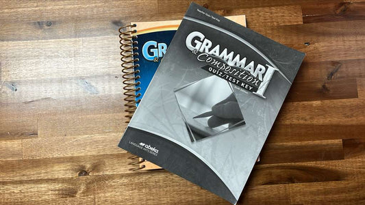 Abeka Grammar & Composition I Key Set 6 Ed - VG