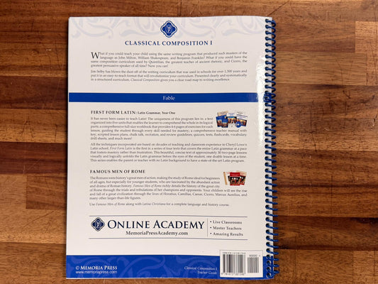 MP Classical Composition 1: Fable Teacher Guide