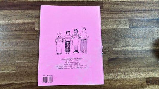 Printing Teacher's Guide for My Printing Book, Grade 1 & 2