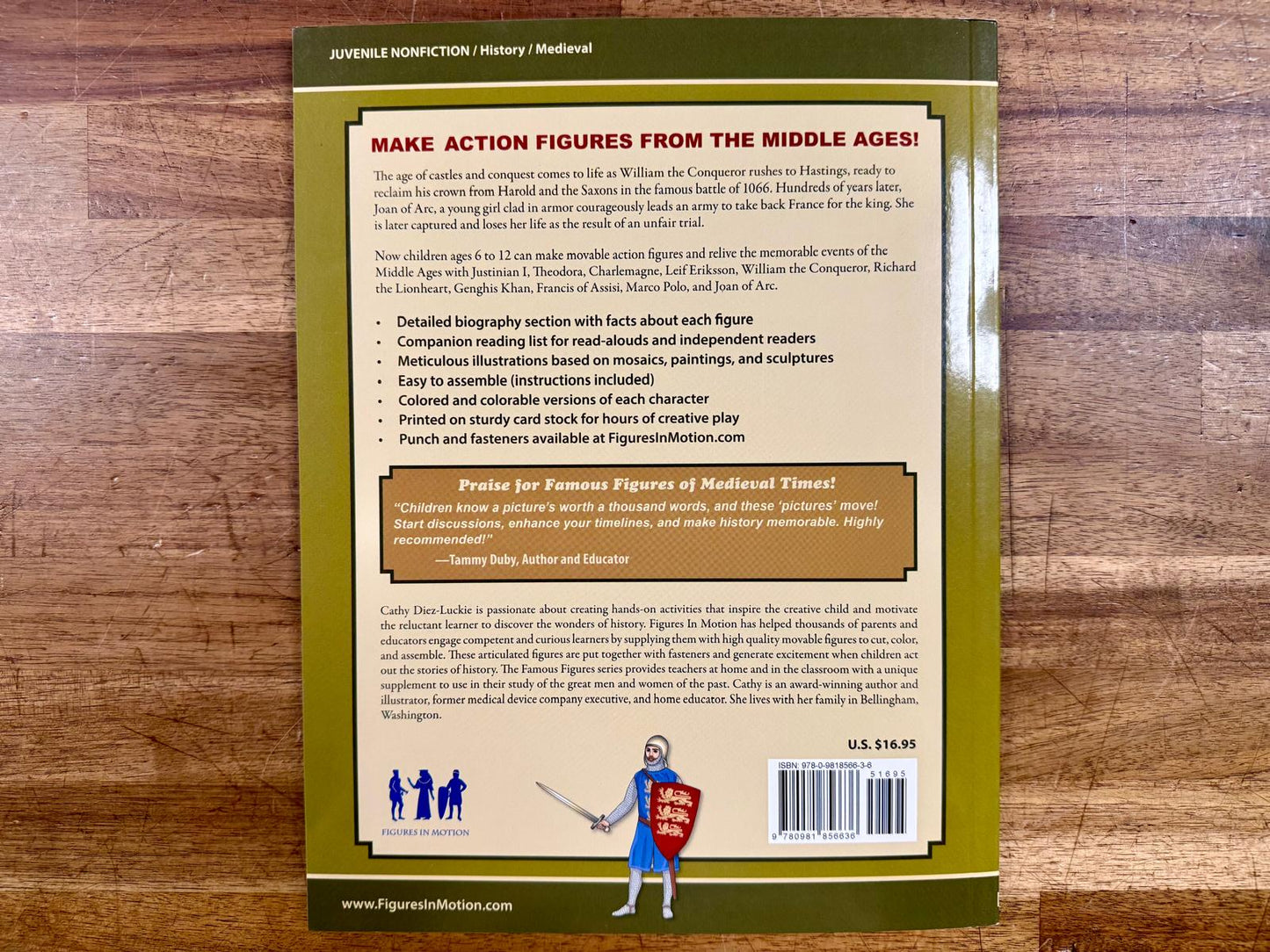 Famous Figures of Medieval Times: Movable Paper Figures...