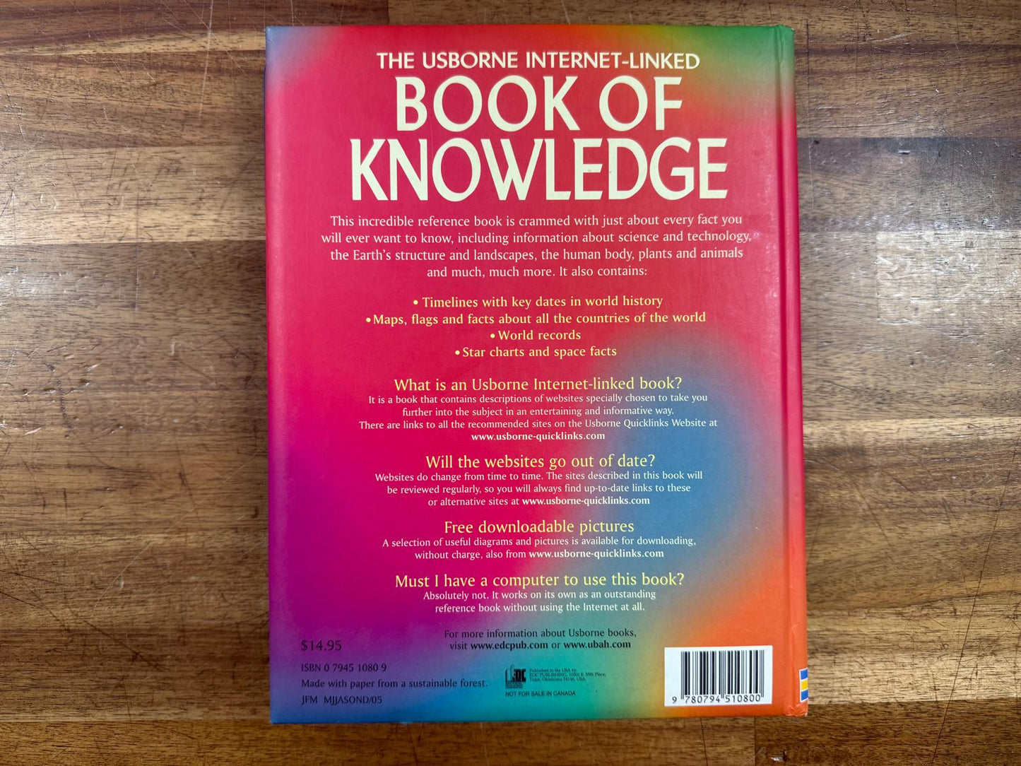 Usborne Internet-Linked Book of Knowledge