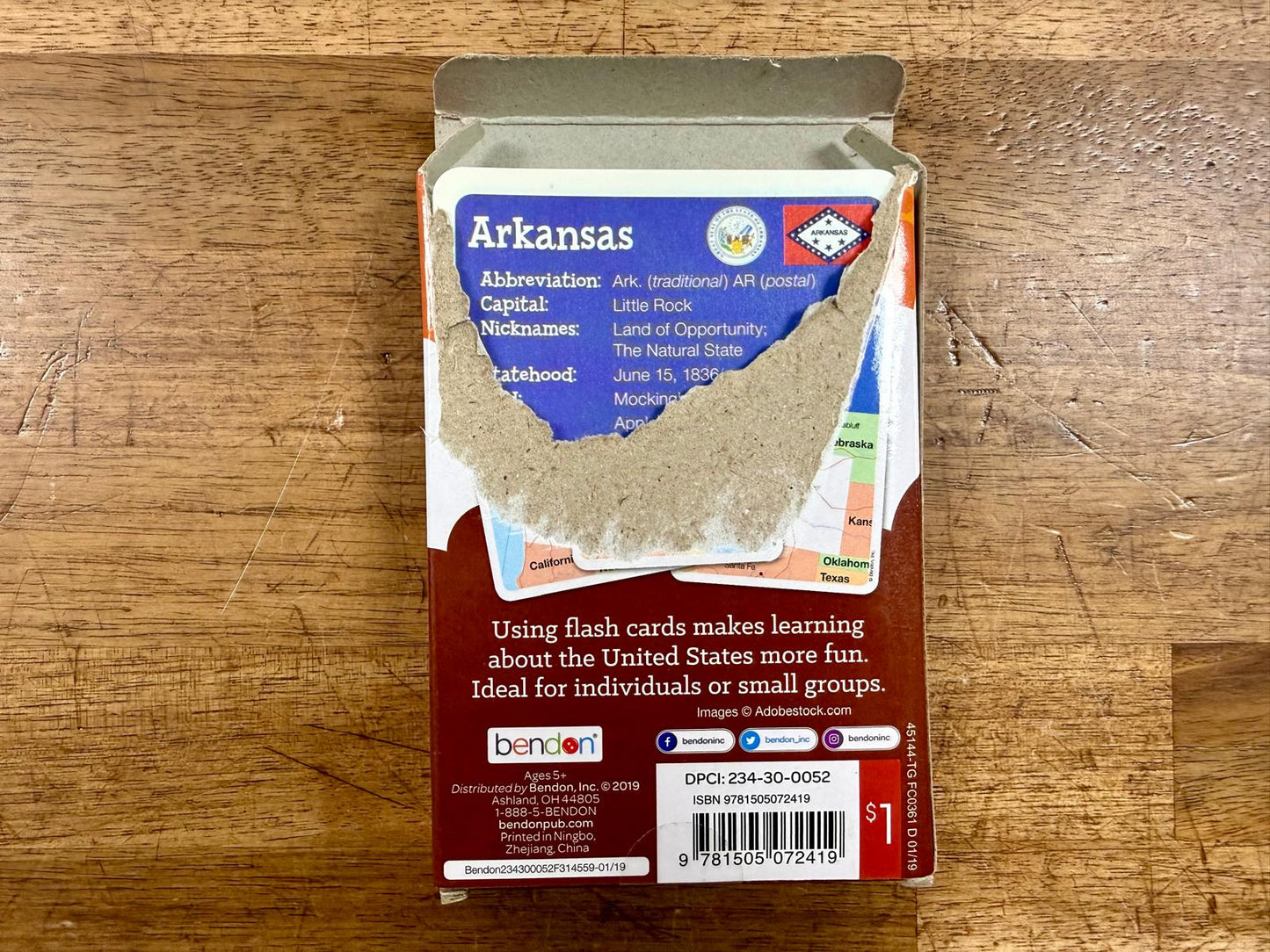 United States Our World Flash Cards (Bendon)