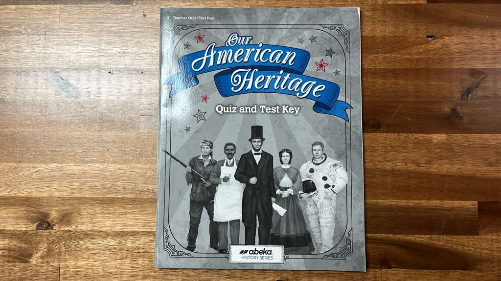 Abeka Our American Heritage 3 Key Set of 3 - Good & Clean