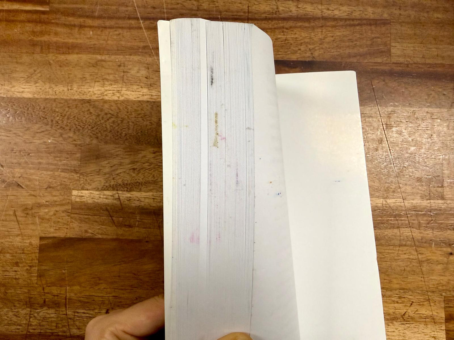 TGTB Level Six Reader - Edge stain, inside Good & Clean