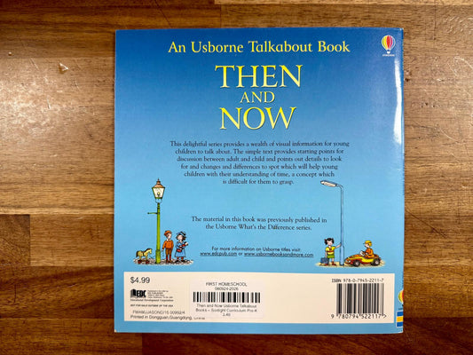 Then and Now Usborne Talkabout Books – Sonlight Curriculum