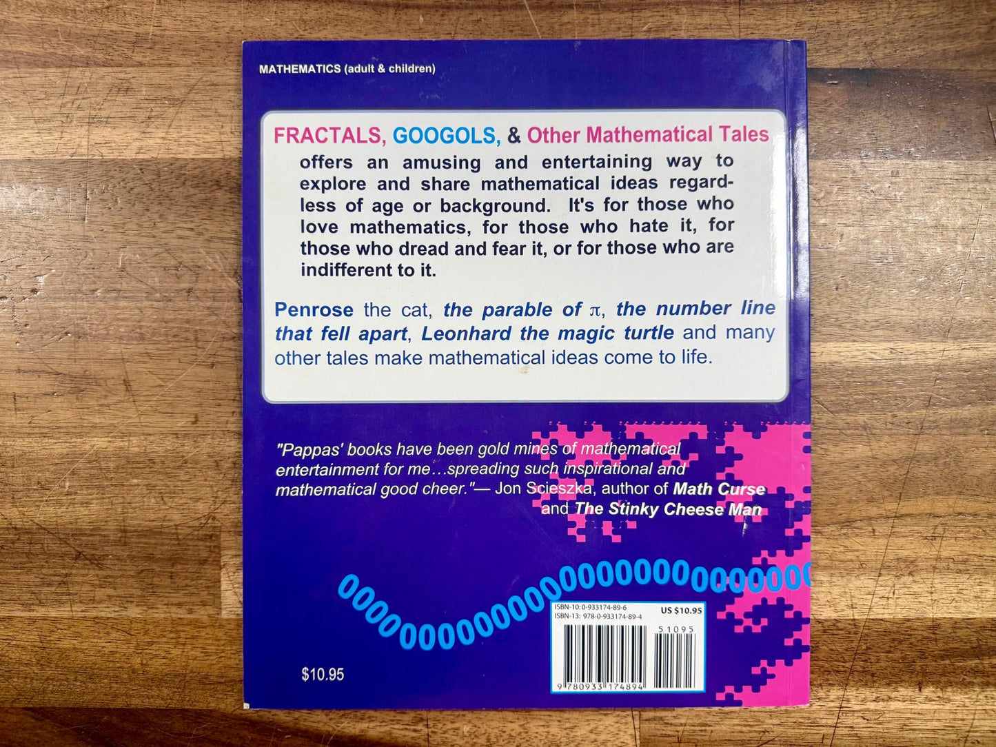 Fractals, Googols, and other Mathematical Tales