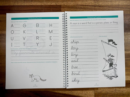 TGTB Handwriting Level 4 Cursive 2nd Ed - Like New