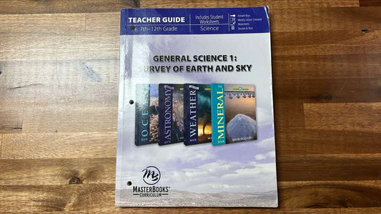 MB General Science 1: Earth & Sky TG (Gr 7-12)