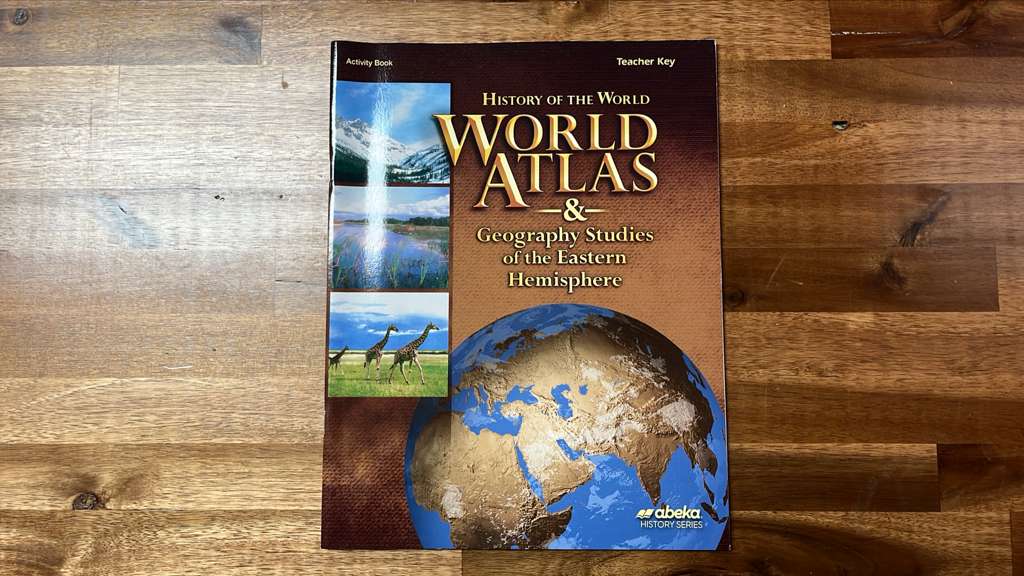 Abeka History of the World 5th Ed Grade 7 Key Set of 4 - VG
