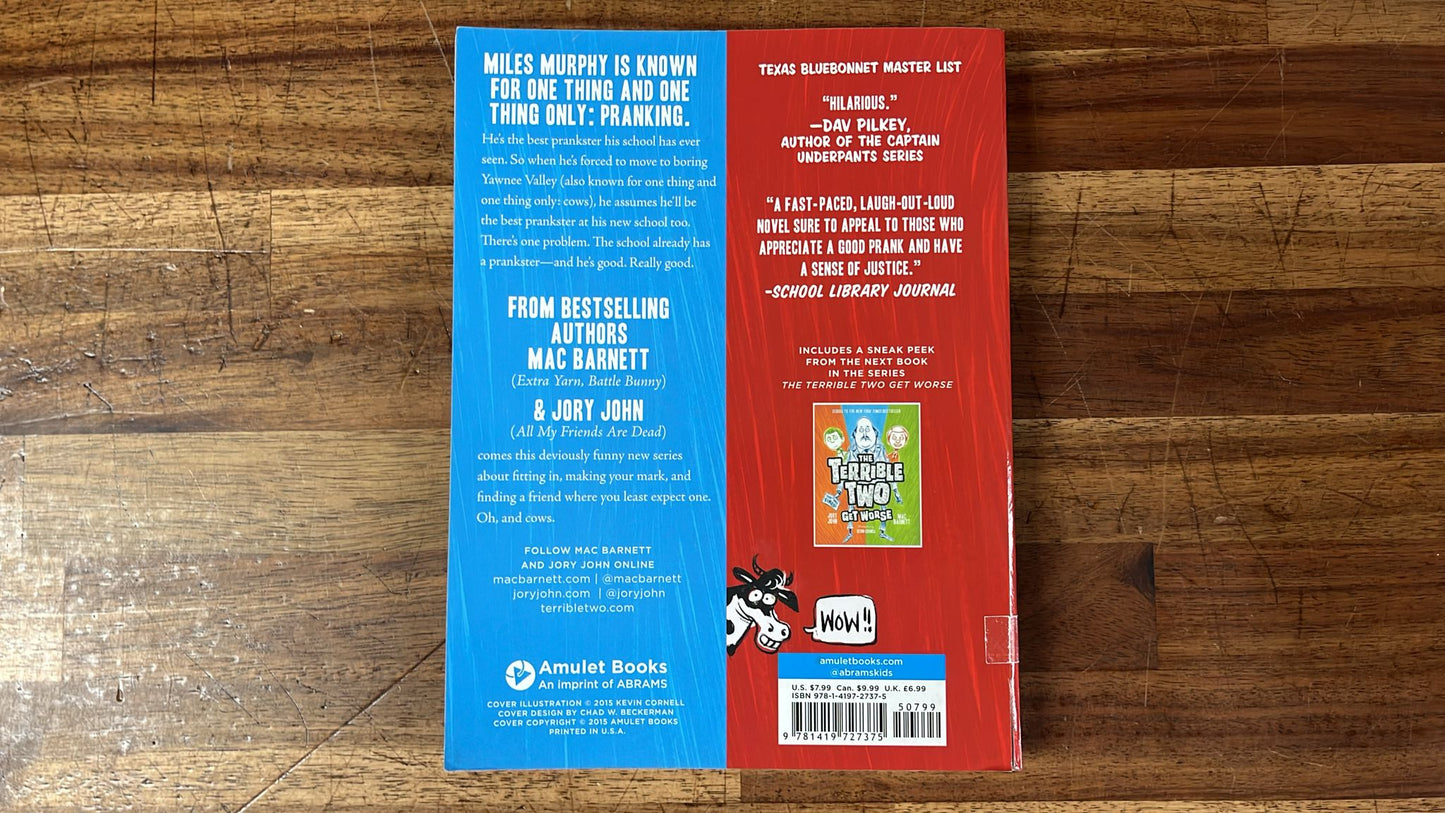 The Terrible Two by Jory John and Mac Barnett