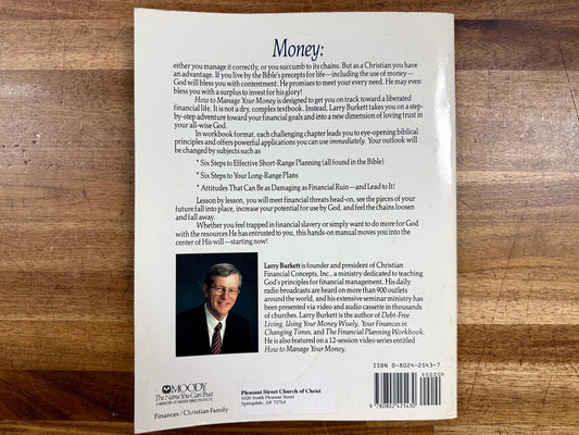 How to Manage Your Money - Christian Financial Concepts Ser.