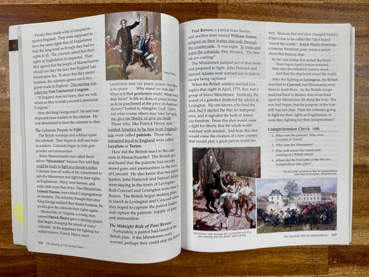 Abeka The History of Our United States - 4th Ed