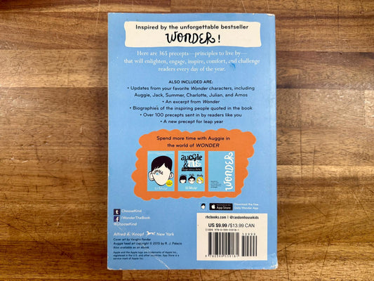 365 Days of Wonder - Mr. Browne's PRECEPTS