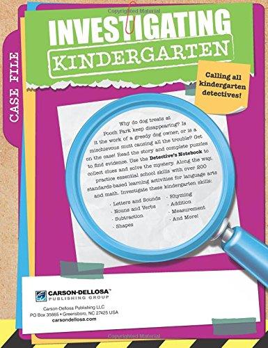 Carson-Dellosa: Investigating Kindergarten (Condition - GOOD & CLEAN)