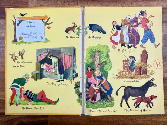 Vintage Grimm's Fairy Tales - HC 1955 Random House Edition