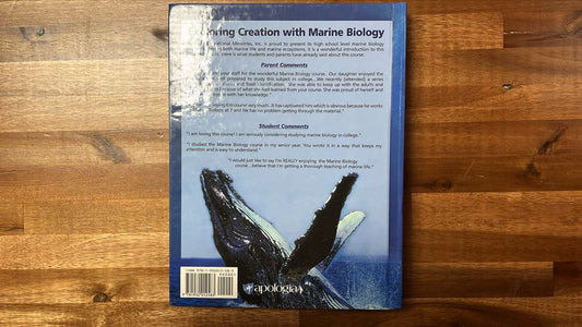 Apologia Exploring Creation w Marine Biology Student Text
