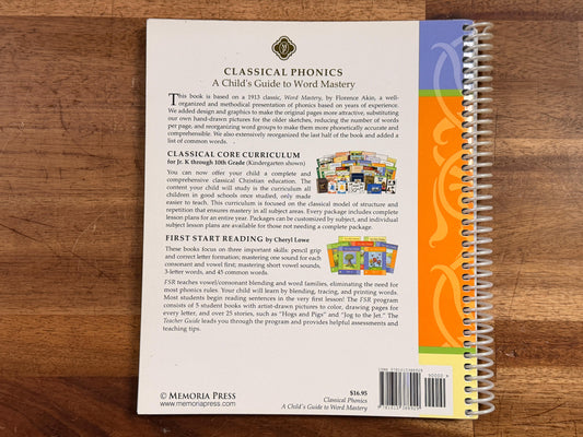 MP Classical Phonics 2nd Ed-Child's Guide to Word Mastery