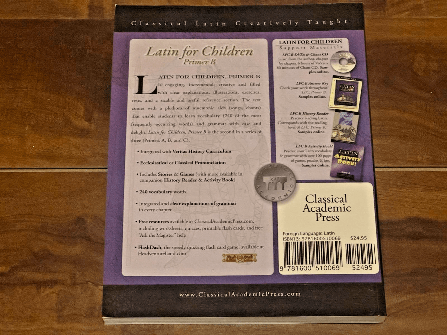 Latin for Children, Primer B by Aaron Larsen and Christopher Perrin (2004)
