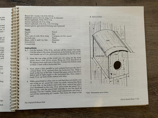 The Original Birdhouse Book-Don McNeil (2002)-Building Houses, Feeders, & Baths