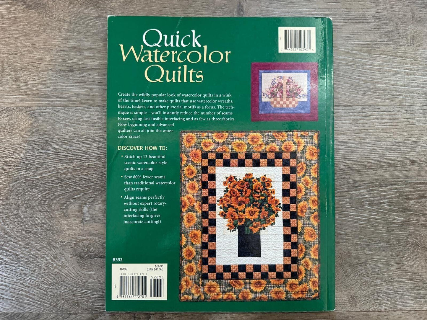 Quick Watercolor Quilts-The Fuse, Fold, and Stitch Method-That Patchwork Place
