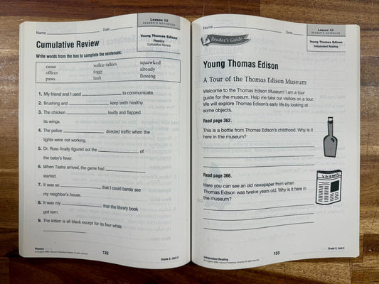 Journeys Common Core Reader's Notebook Grade 3 Vol 1 &2