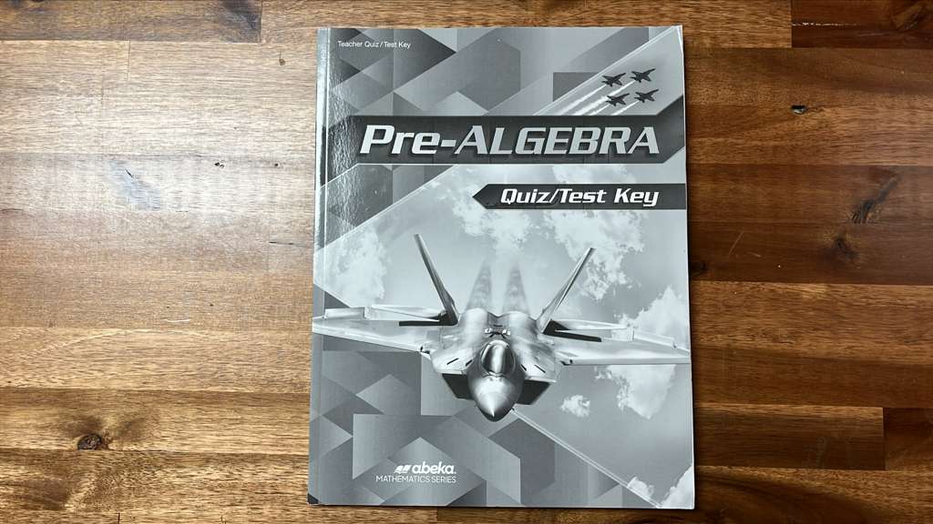Abeka Pre-Algebra Solution Key & Test Key 2020 Ed Gr 8 - VG