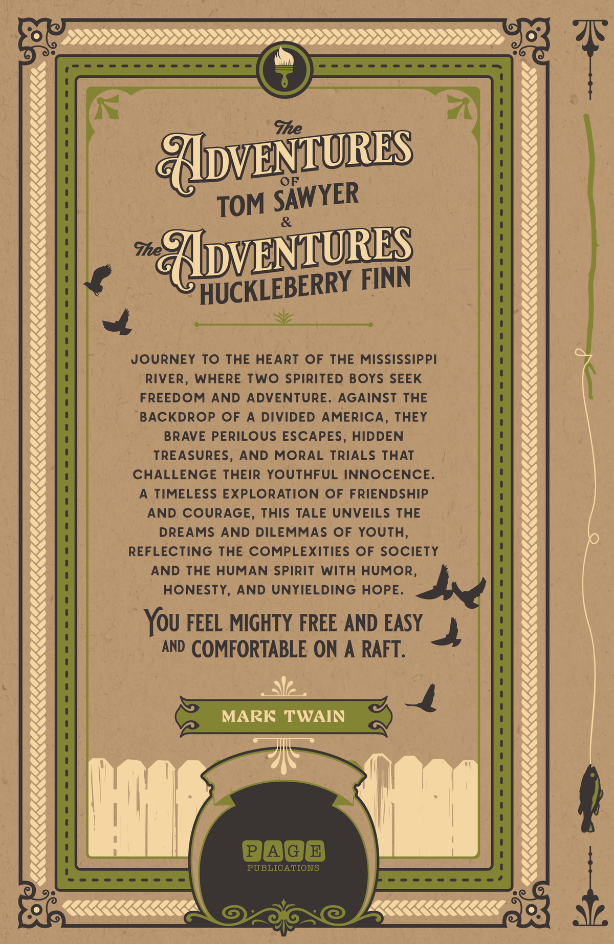 The Adventures of Tom Sawyer and Huckleberry Finn