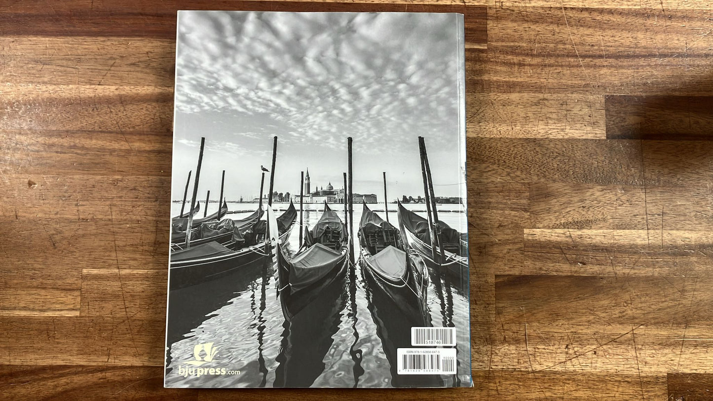 BJU Cultural Geography 5th Ed Textbook