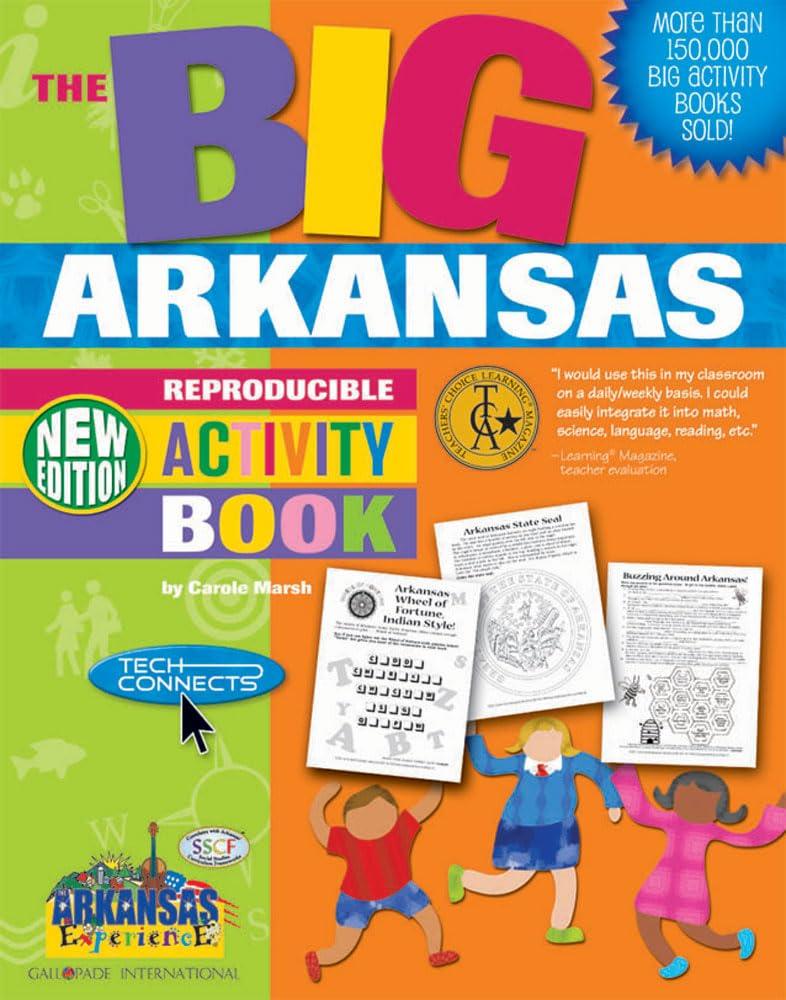 The Big Arkansas Reproducible Activity Book! (Condition - GOOD)