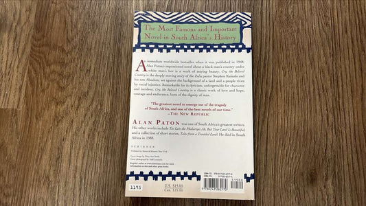 Cry, The Beloved Country by Alan Paton