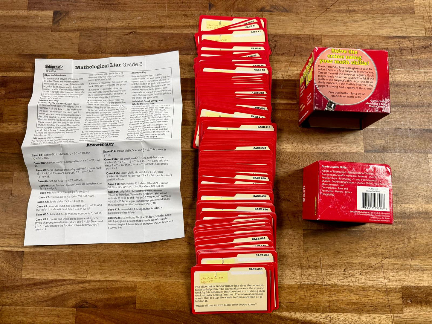 Mathological Liar Gr 3 - A Math Whodunit Game!