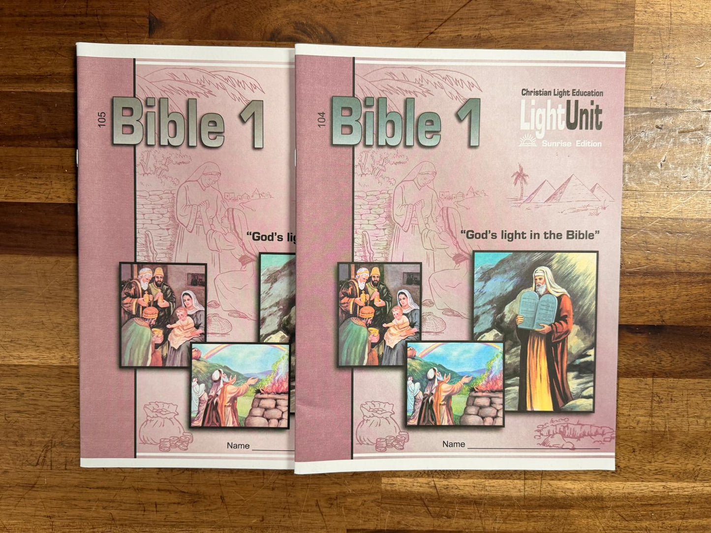 CLE Bible 1 LightUnits 102-105