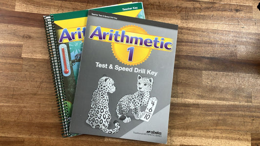 Abeka Arithmetic 1 Test&Speed Drill Key & WorkTxt Key